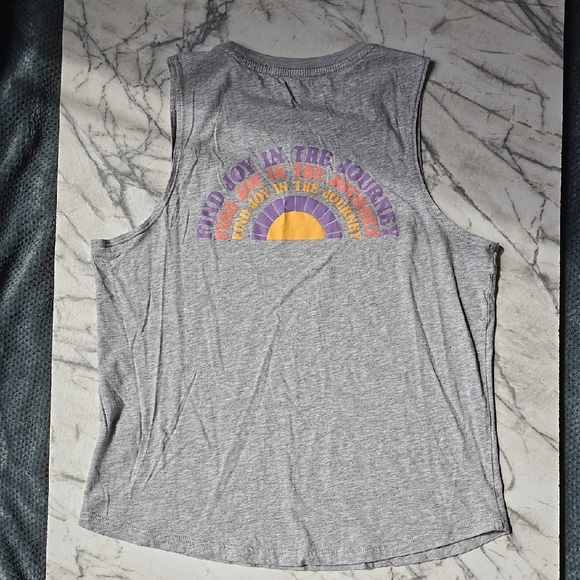 Spiritual Gangster Gray Graphic Tank - Picture 2 of 5